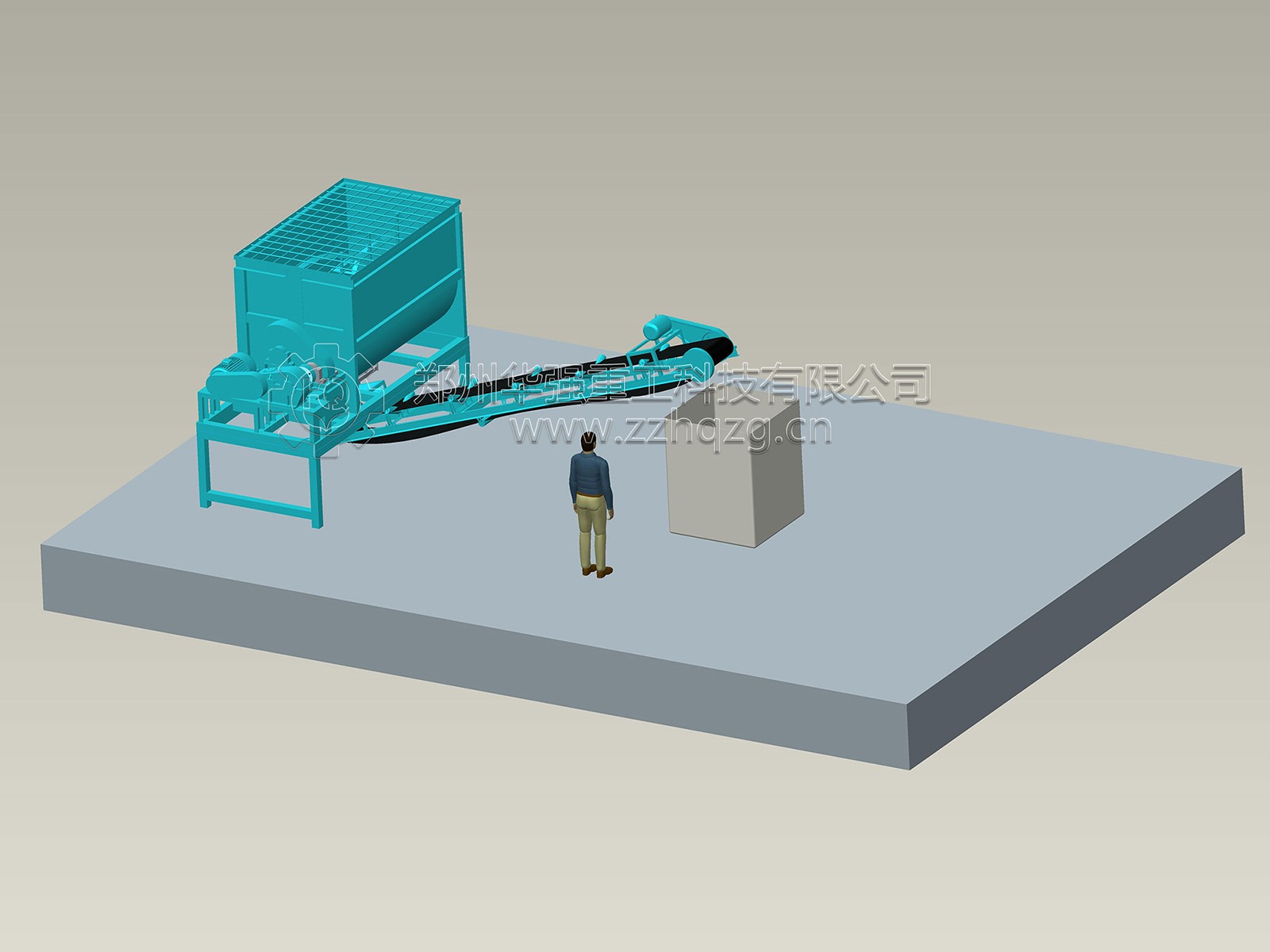 大型滾筒有機肥生產線