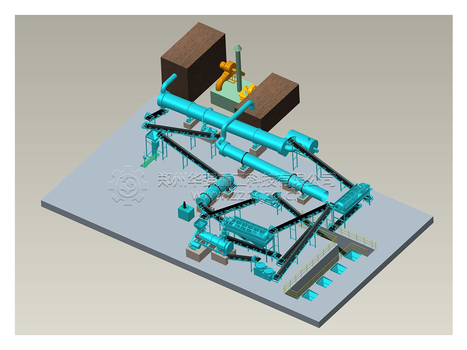 年產(chǎn)1萬噸有機肥設(shè)備